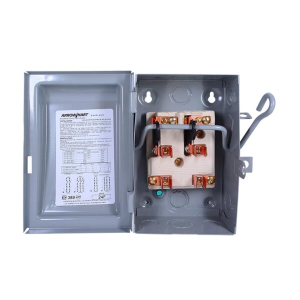 INTERRUPTOR DE SEGURIDAD 2P, 30A, 250V WD2221 - ROYER - Imagen 2