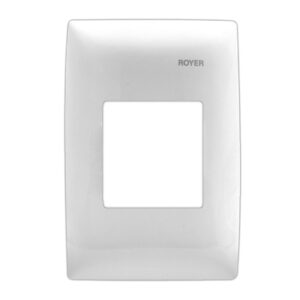 100-6203W PLACA 2 MÓDULOS PARA TIMBRE ELECTRÓNICO COLOR BLANCO - ROYER