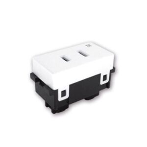 100-6243W RECEPTACULO SENCILLO 2P 15A 127VCA  - ROYER