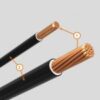CABLE THWLS VINANEL-XXI CAL. 6 AWG NEGRO- CONDUMEX - Imagen 2