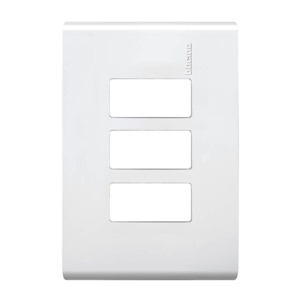 PLACA DE 3 MÓDULOS MARFIL E5N3BN - MODUS