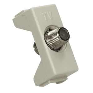 TOMA TV 1 MÓDULO MARFIL E2E52 - MODUS