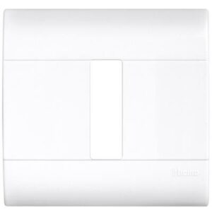 PLACA 1 MODULO BLANCO C/CHASIS RESINA E5N1BN  - MODUS