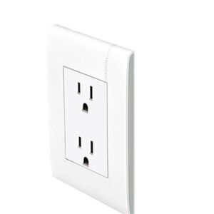 CONTACTO DUPLEX 2P+T BLANCO C/PLACA LUNA E6028NLNPTL - MODUS PRO