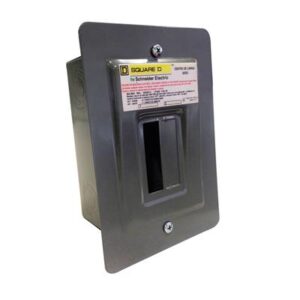 CENTRO DE CARGA DOMESTICO PARA EMPOTRAR 2P 50A QOD2F - SQUARE D