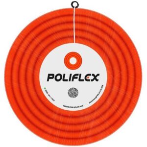 POLIFLEX NARANJA DE 25MM C/GUIA ROLLO 50M - POLIFLEX
