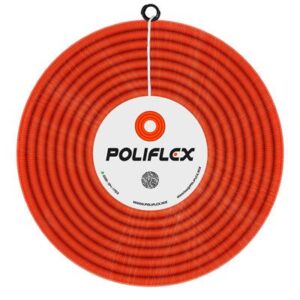 POLIFLEX NARANJA DE 13MM SIN GUÍA ROLLO 100M - POLIFLEX