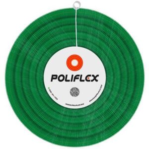 POLIFLEX VERDE C/GUÍA PLASTICA DE 3/4" ROLLO 50MT - POLIFLEX