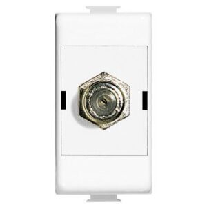 TOMA DE T.V. 1 MÓDULO TIPO QUINZIÑO QZ5173DF - BTICINO