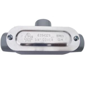 CONDULET SERIE 3 TIPO T C/TAPA DE 13MM (1/2") - CROUSE HINDS DOMEX