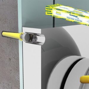 TAQUETE DE PLASTICO AMARILLO 1/4 - THORSMAN