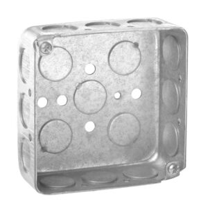 CAJA CUADRADA GALVANIZADA 13MM - CROUSE HINDS