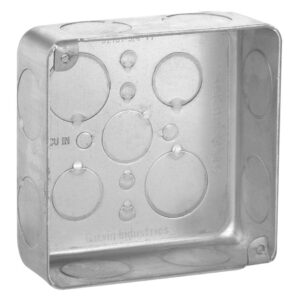 CAJA CUADRADA GALVANIZADA 19MM - CROUSE HINDS