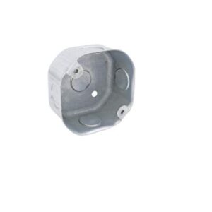 CAJA REDONDA GALVANIZADA DE 13MM RED-1 - TROQUELADOS