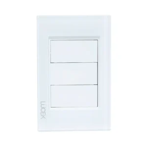 PLACA CIEGA CRISTAL BLANCO BP1200-CBB - LUCEK