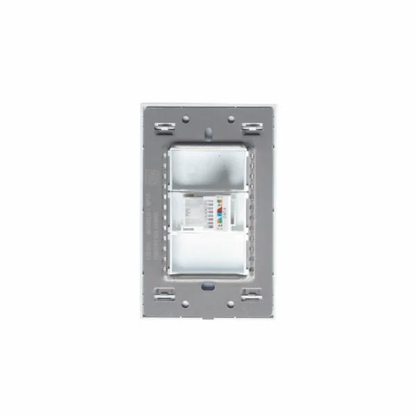 PLACA CON CONEXIÓN A MÓDEM/INTERNET COLORS BLANCO MATE  BP12-KB - LUCEK - Imagen 3