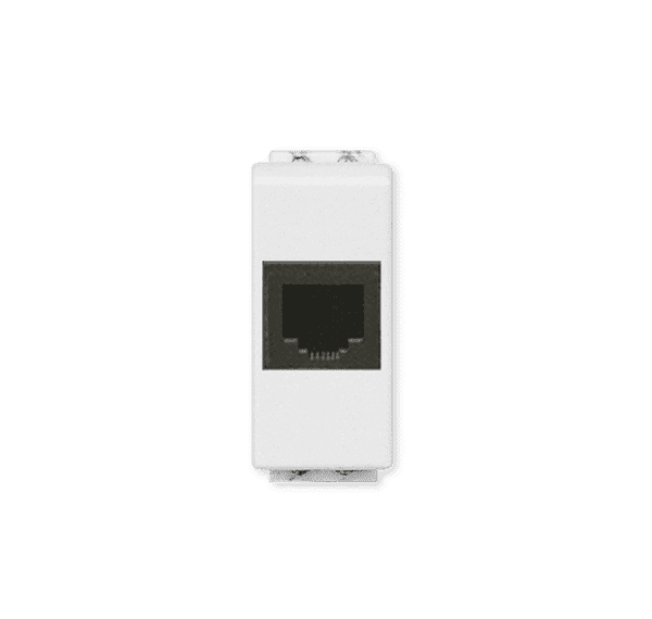 TOMA DE TELEFONO 4 HILOS 1 MÓDULO BLANCO E2082BN - MODUS