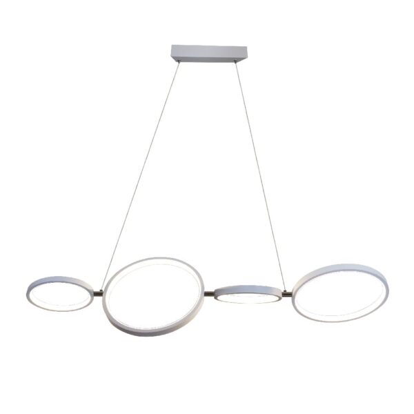 Lámpara colgante LED 4 anillos 33W 33CTLLED168MV30B- TECNOLITE