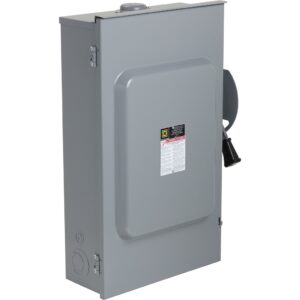 INTERRUPTOR DE SEGURIDAD SIN PORTAFUSIBLE 200A DU324RB- SQUARE D