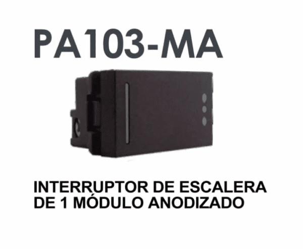 APAGADOR DE ESCALERA DE 1 MÓDULO PA103-M/A - LUCEK