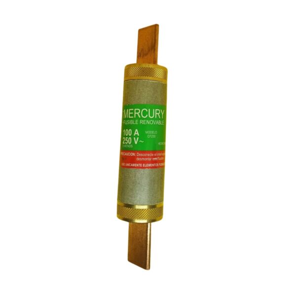 FUSIBLE CARTUCHO RENOVABLE 100A/250V-MERCURY