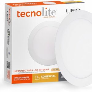 Panel LED Inteligente 12W WiFi  12YDLED430MVBTCW - Tecnolite